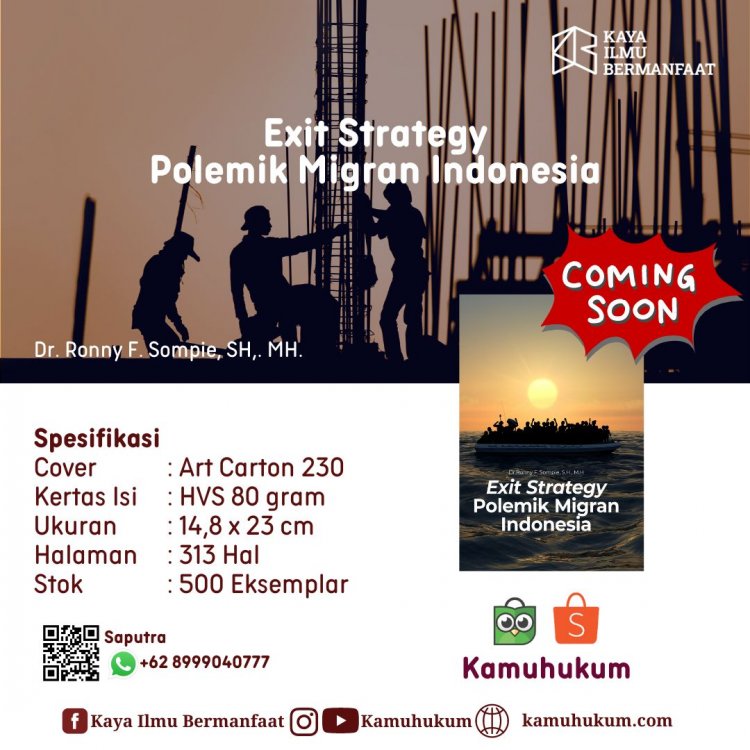 Buku Exit Strategy Polemik Migran Indonesia