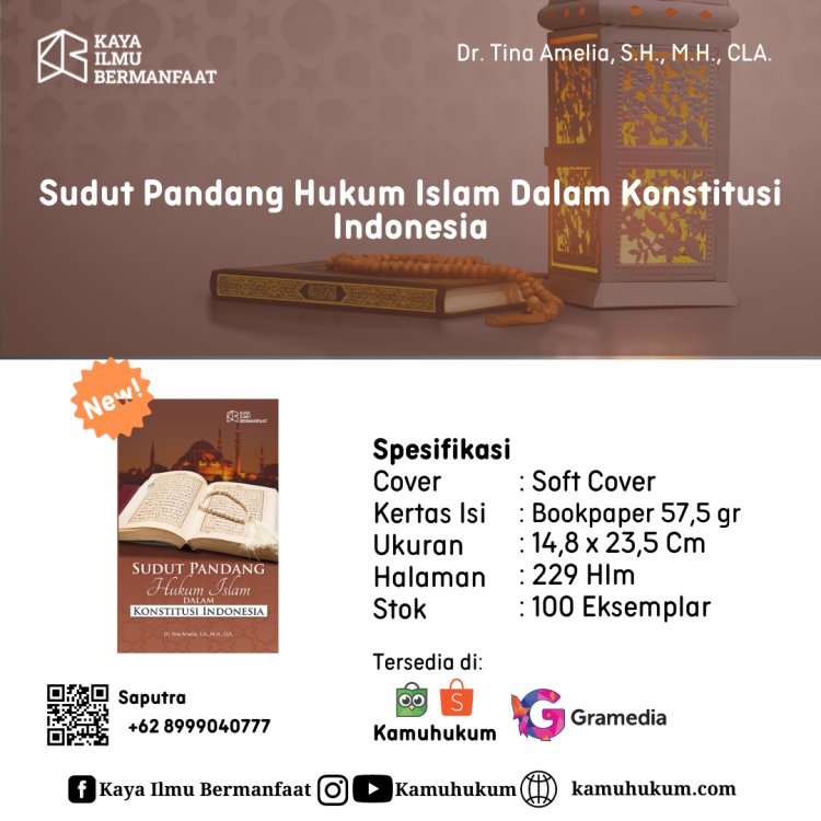 Sudut Pandang Hukum Islam Dalam Konstitusi Indonesia