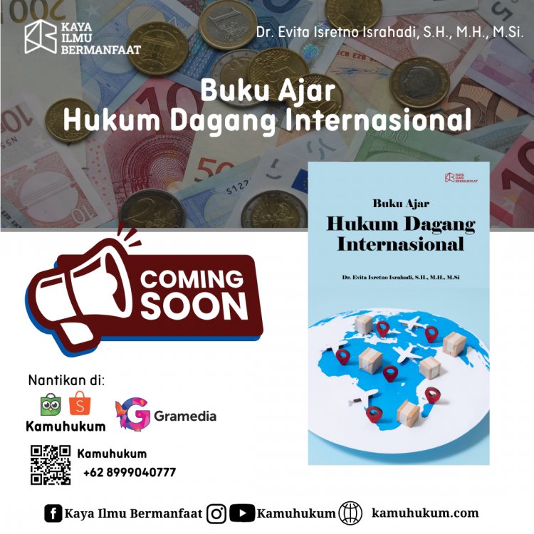 Buku Ajar Hukum Dagang Internasional