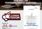 Omnibus Law Penegak Hukum Di Indonesia