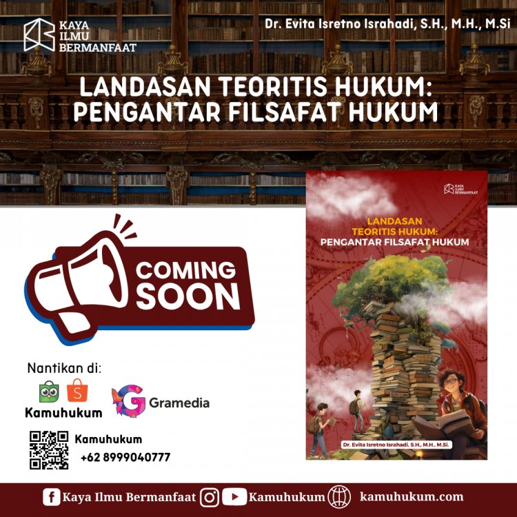 LANDASAN TEORITIS HUKUM: PENGANTAR FILSAFAT HUKUM