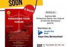 E-Book  Paradigma Teori Hukum
