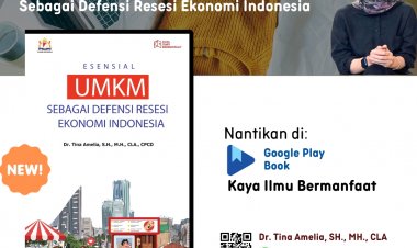 E-Book  ESENSIAL UMKM SEBAGAI DEFENSI RESESI EKONOMI INDONESIA