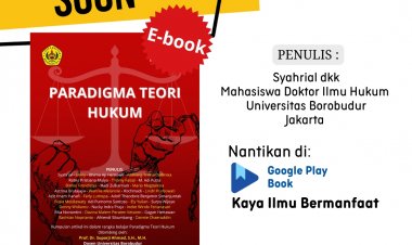 E-Book  Paradigma Teori Hukum