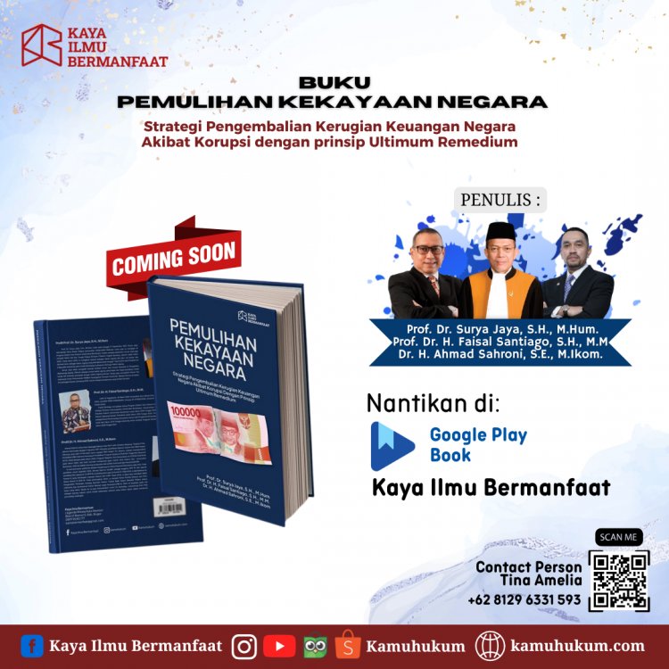 E-book PEMULIHAN KEKAYAAN NEGARA