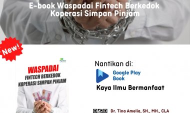 E-book Waspadai Fintech Berkedok  Koperasi Simpan Pinjam