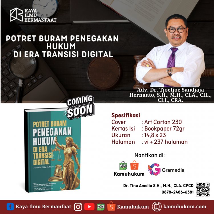 Potret Buram Penegakan Hukum di Era Transisi Digital